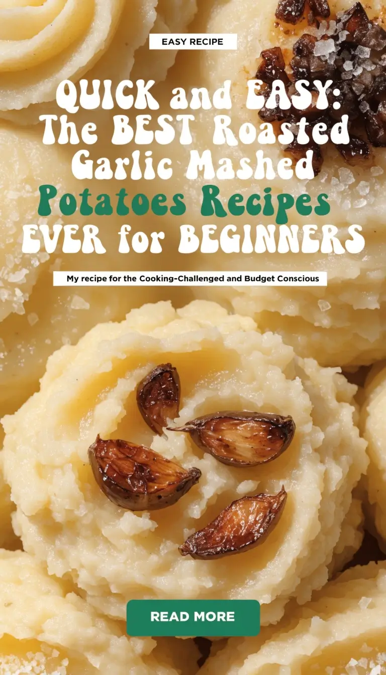 Roasted Garlic Mashed Potatoes