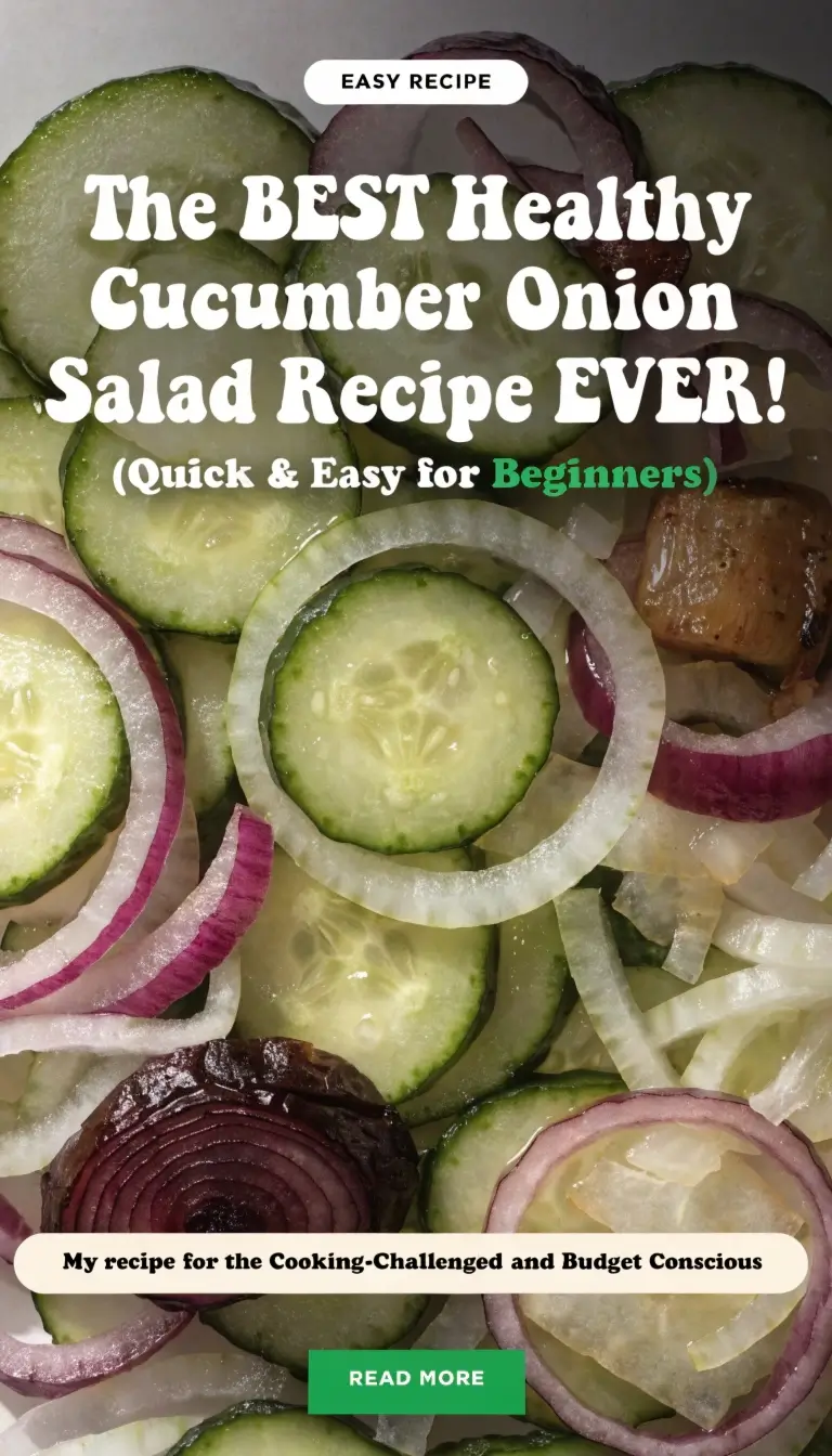 Cucumber Onion Salad