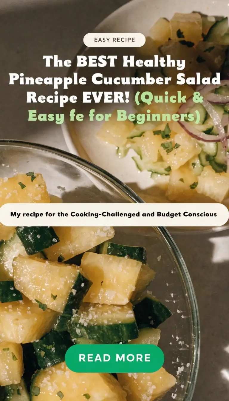 Pineapple Cucumber Salad