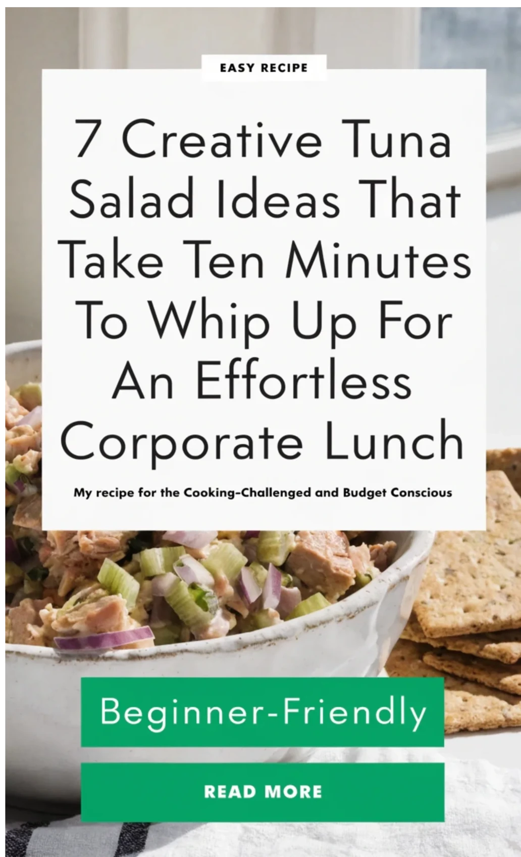 7 Creative Tuna Salad Idea