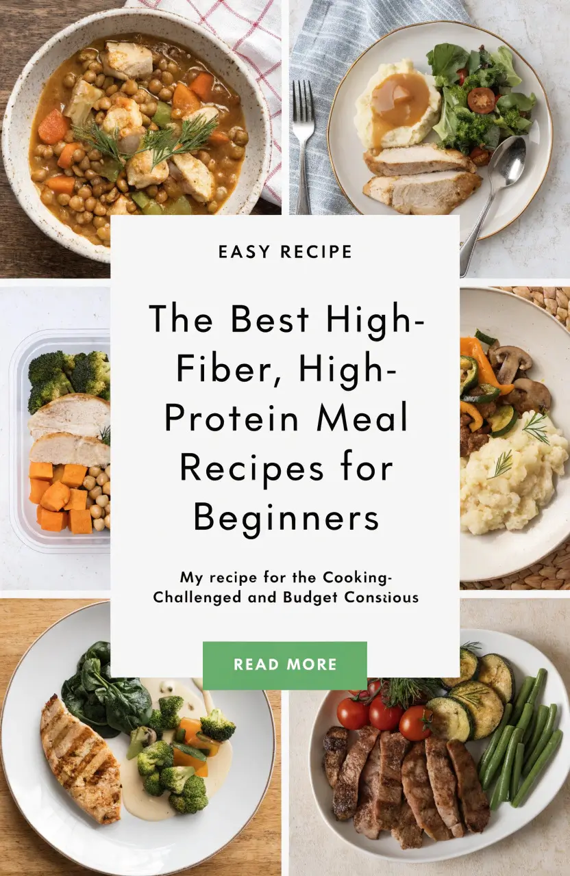 The Best High-Fiber, High-Protein Meal Recipes for Beginners