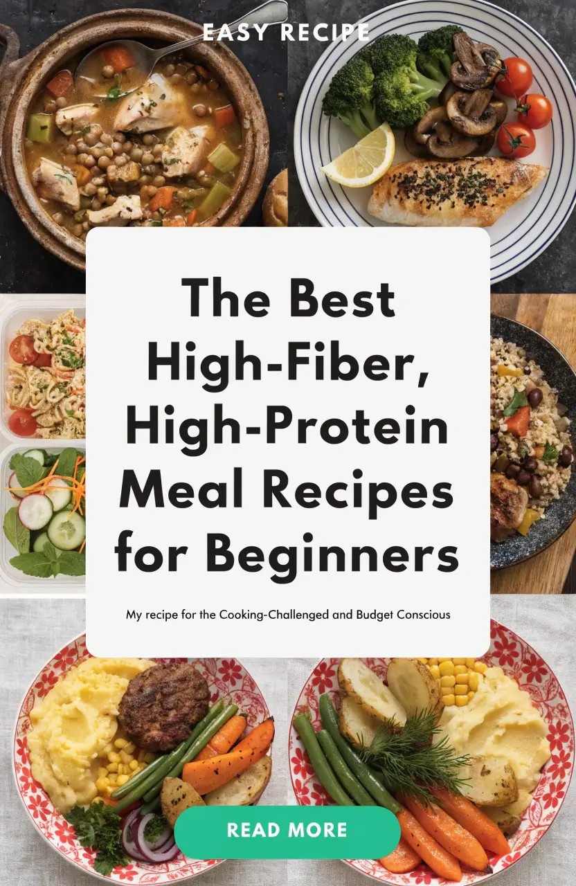 The Best High-Fiber, High-Protein Meal Recipes for Beginners