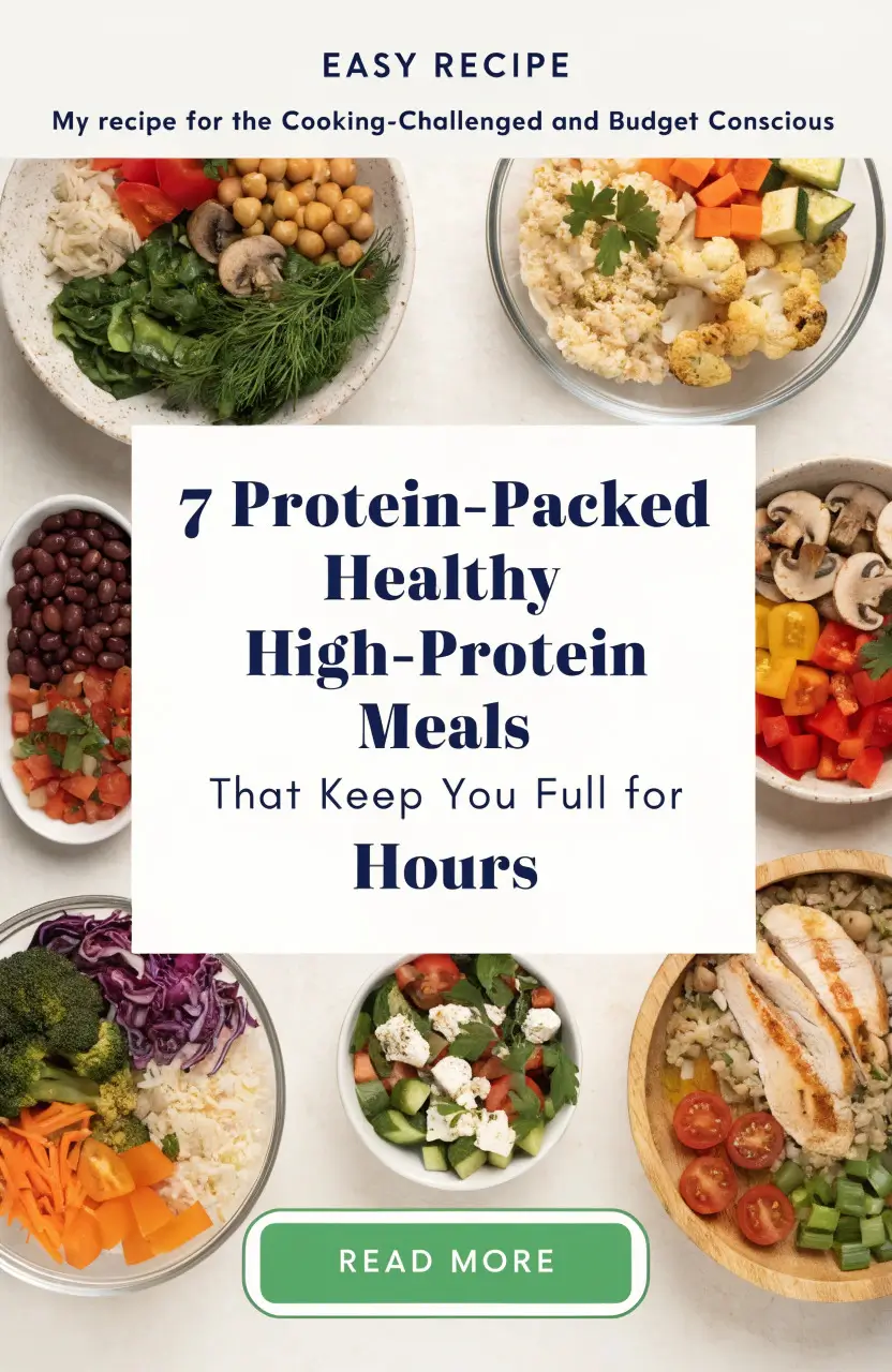 7 Protein-Packed Healthy High-Protein Meals That Keep You Full for Hours 