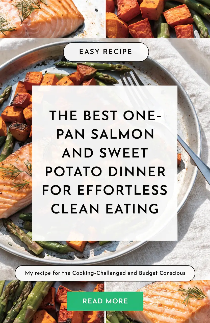 One-Pan Salmon And Sweeet Potato Dinner
