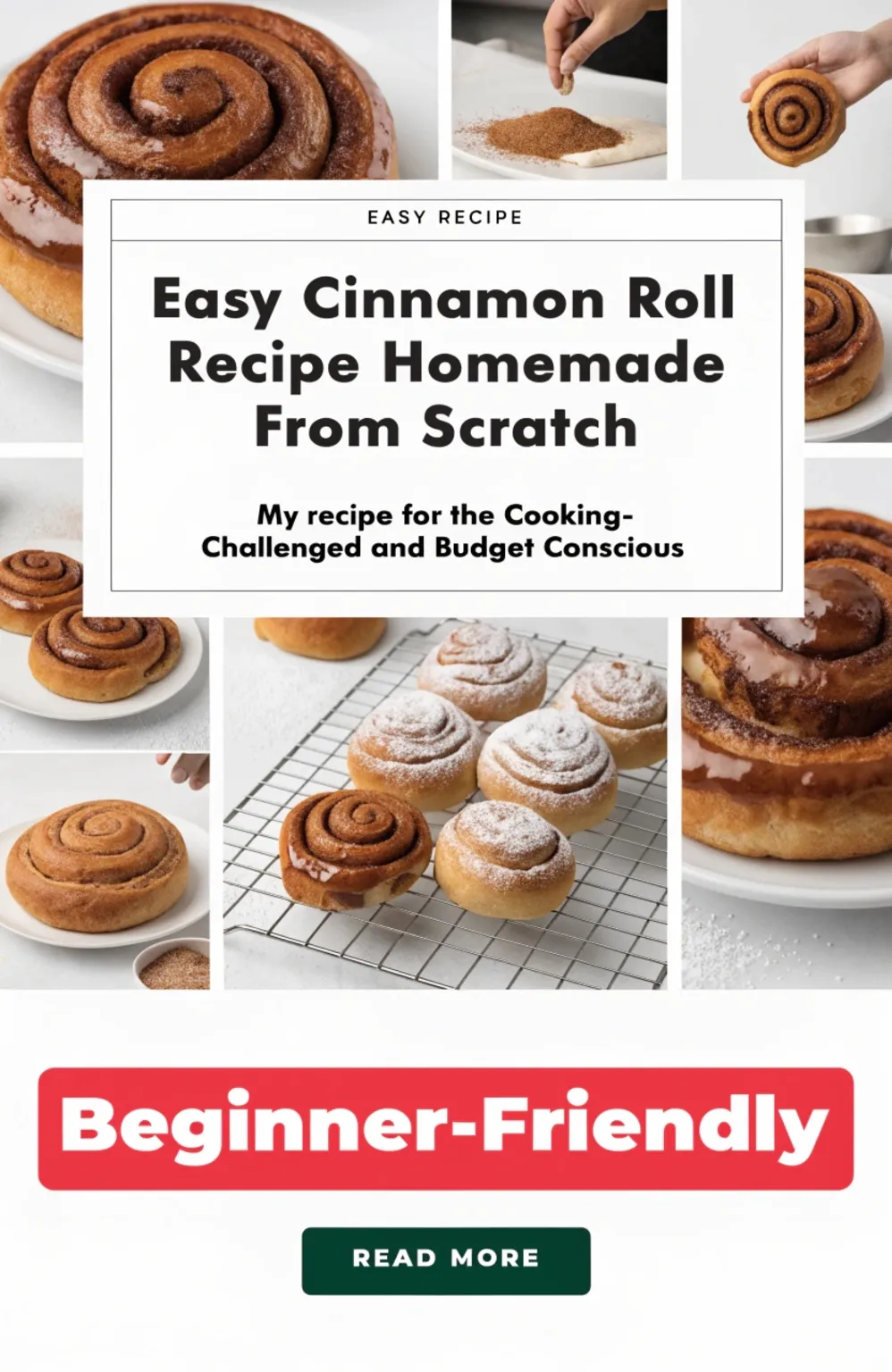 Easy Cinnamon Roll Recipe Homemade From Scratch