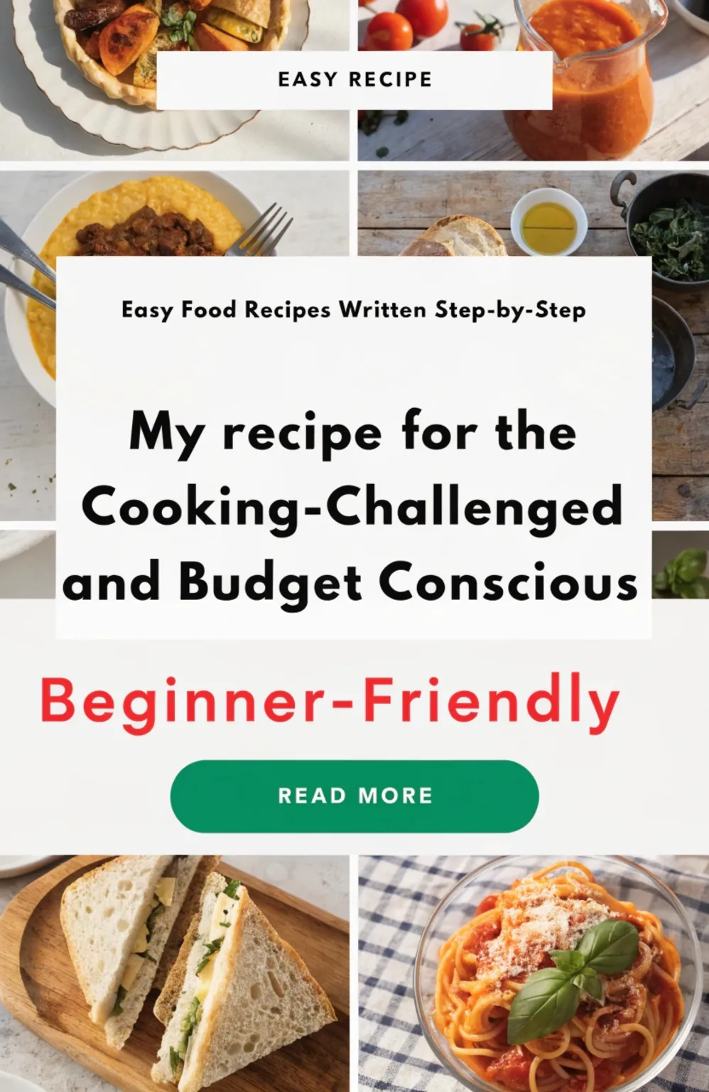 Easy Food Recipes Written Step-by-Step