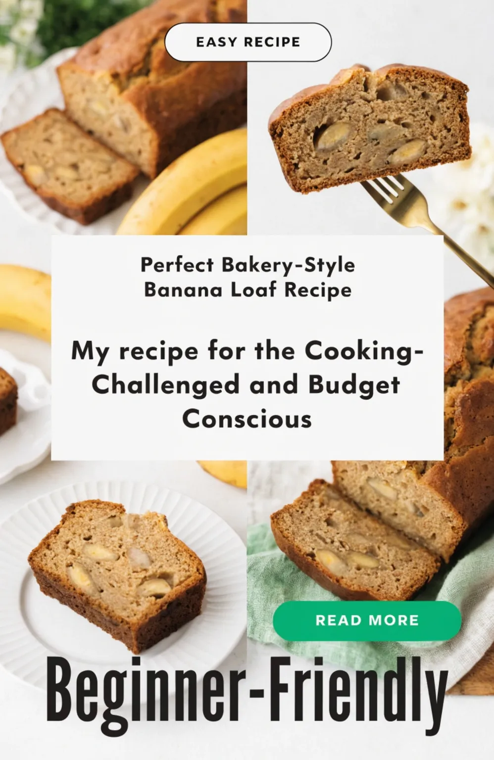 Perfect Bakery-Style Banana Loaf Recipe